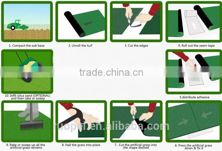 Artificial grass for soccer field and football