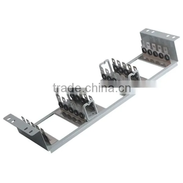19 inch 150 Pairs Stainless Steel Krone Back Mount Frame For Cabinet