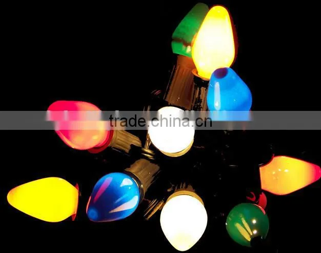 white Christmas lights C7