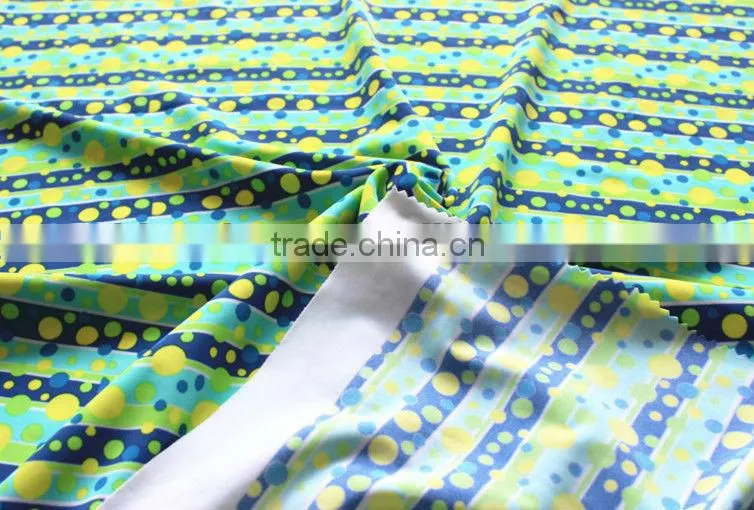80%nylon 20%polyurethane printed swimwear fabric