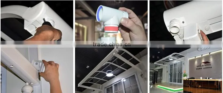 Strong Polycarbonate Awnings for Door and Window
