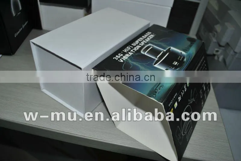 Laptop buddy Desk Vibration Speaker with FM/3.5mm audio output
