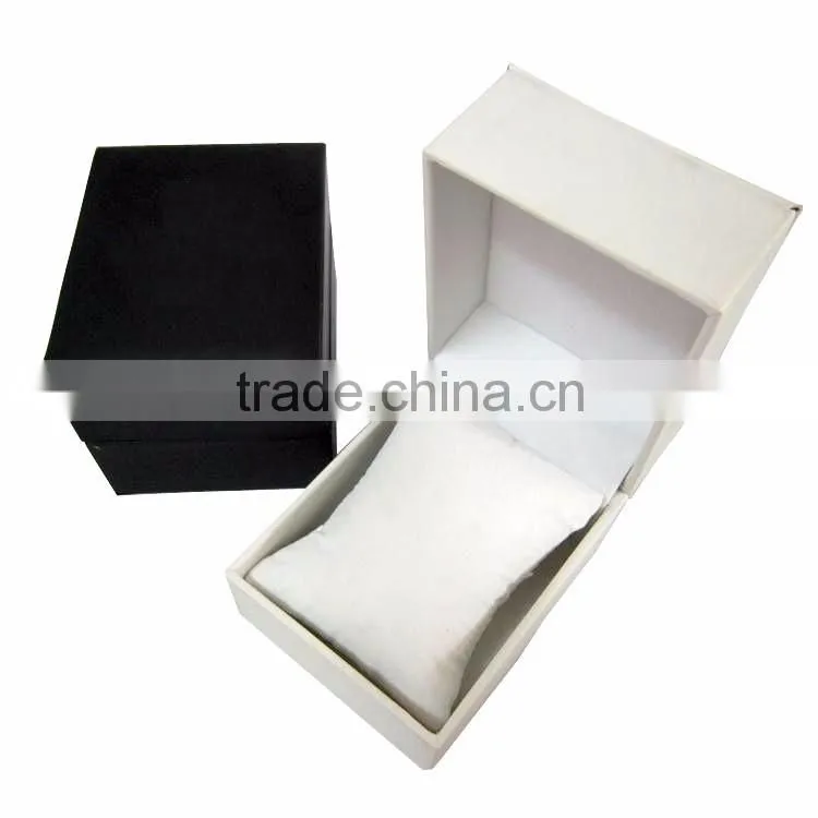 Classic Black And White Leather Watch Box Wholesale.