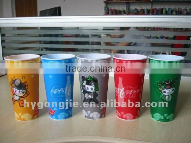 Advertising printing 900ml plastic cup