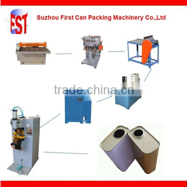 Olive oil tin can production line equipment