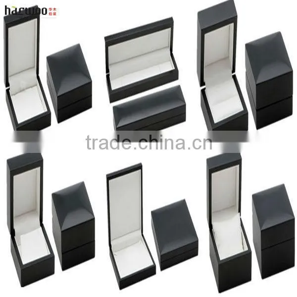 Recycled Cardboard Cufflink Case,Black Jewelry Case