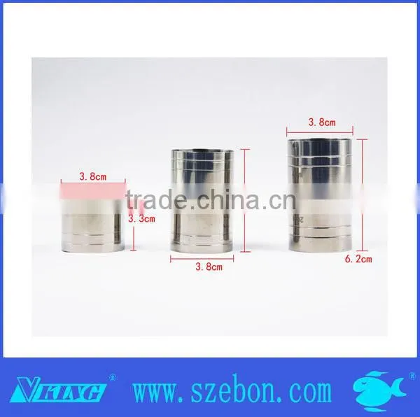 Hot sale gold printed stainless steel double jigger for advanced bar