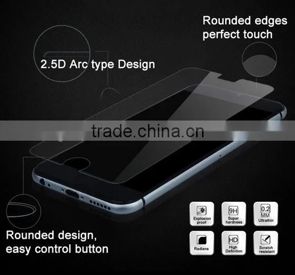 Ultraslim 0.2mm super hardness 9H Tempered Glass screen portector for iPhone 6