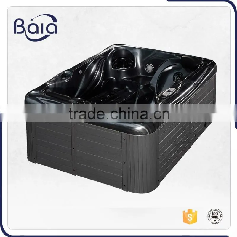 on sale high quality acrylic glass massage clear bathtub