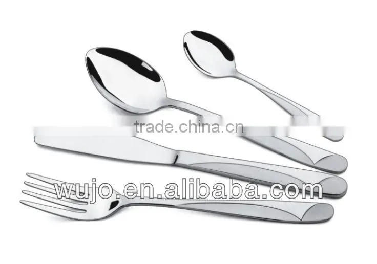 Sanding Stainless Steel Silverware Set
