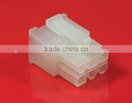 Wire to Wire Connector Housing male pitch 4.2mm dual row circuits : 02 - 24 pins