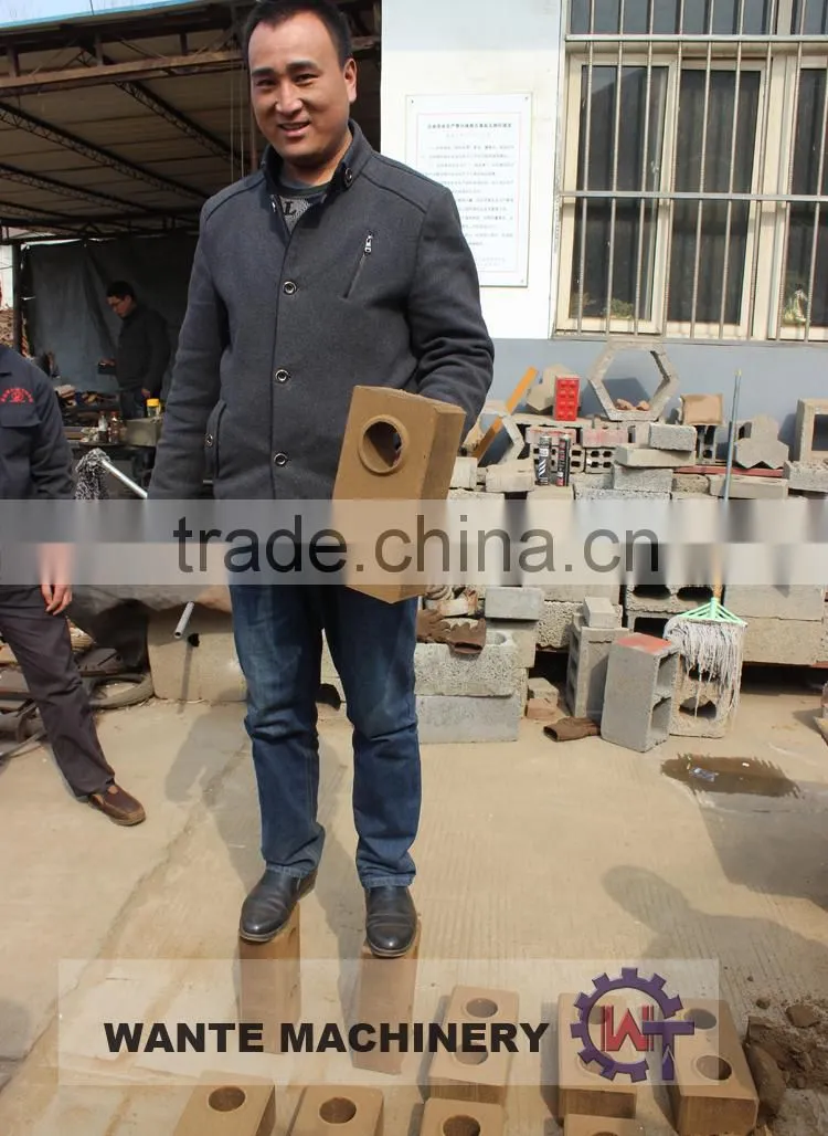 WANTE BRAND WT2-10fully automatic interlocking block machine agent wanted in sudan