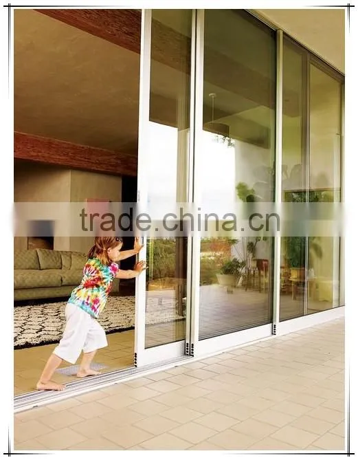 French double glazed PVC/UPVCserise patio sliding glass doors,sliding apartment doors, windows and doors