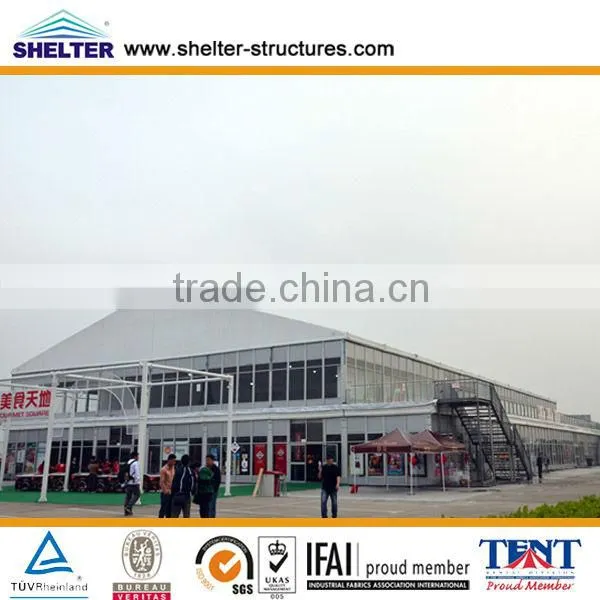 35x60m Carpas Guangzhou tents, Double Decker Big Tents