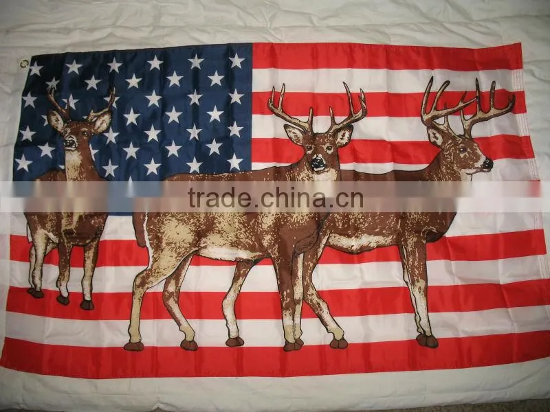 Customized Waterproof printed flags Screen Printing car flag and Full Colors UV Resistant custom flags -- DH 17634