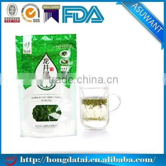 Machine price heat sealing foil tea packing bag with clear window