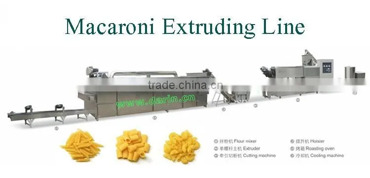 automatic pasta maker machine/italian pasta production line/industrial pasta making machine