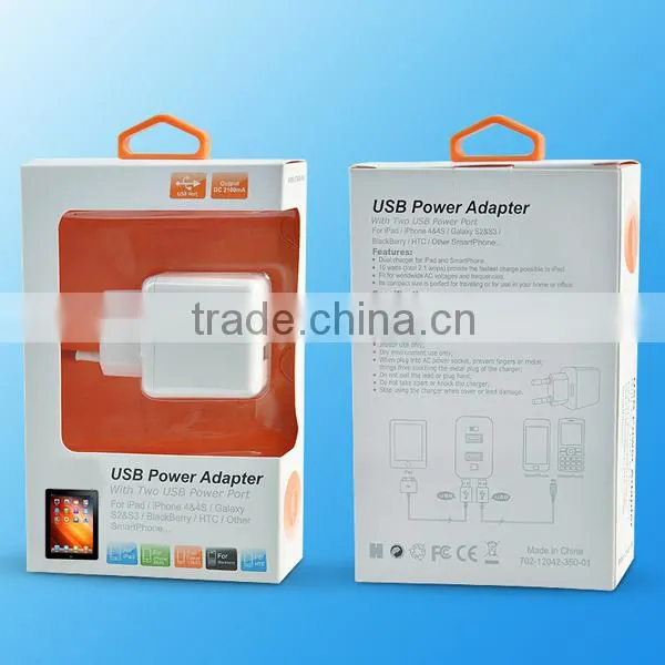 Alibaba phone charger AC Wall Charger EU/US/UK Plug electric Adapter