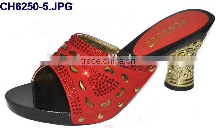 CH6250-4 Fashion women low heel /wholesale sandals for party