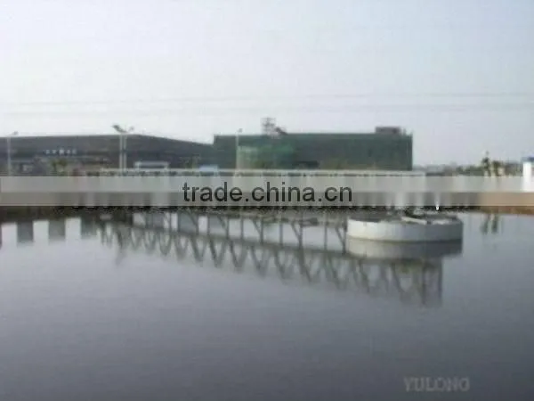 Sludge scraper for waste water treatment