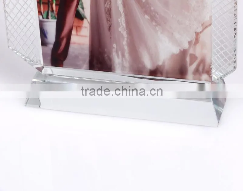 Sublimation crystal as a wedding gift