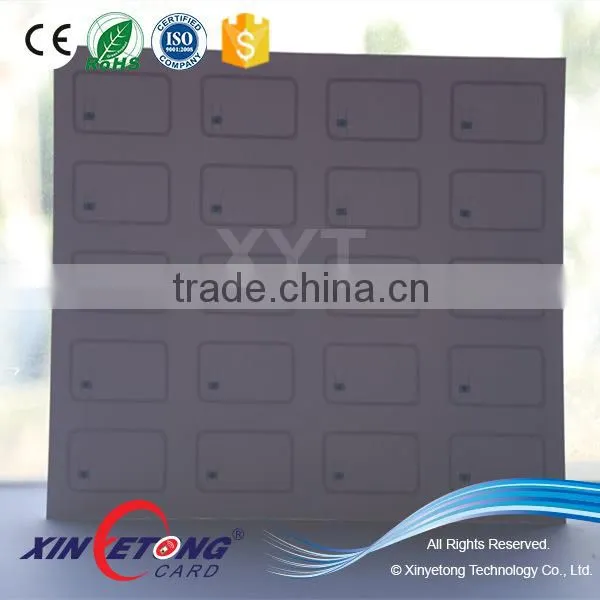 5x5 layout RFID Card Inlay sheet