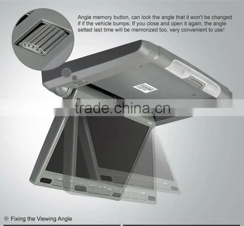 EONON L0125M 10.1" Digital Screen In-Car Flip Down Monito