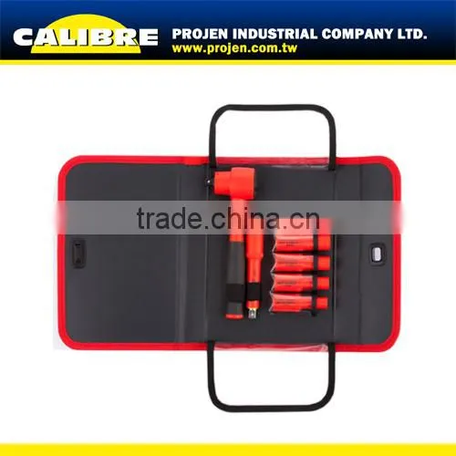 CALIBRE 9pc 1000v insulated tools 3/8"Dr.Reversible Ratchet Set