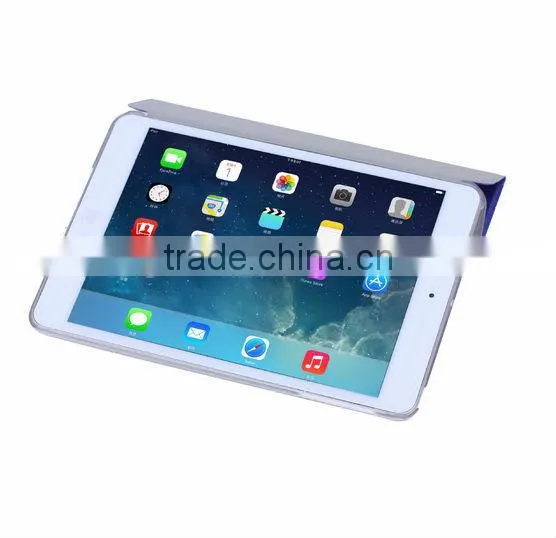 2014 new product PU leather case supplier untra thin case for apple ipad mini 2 D0111