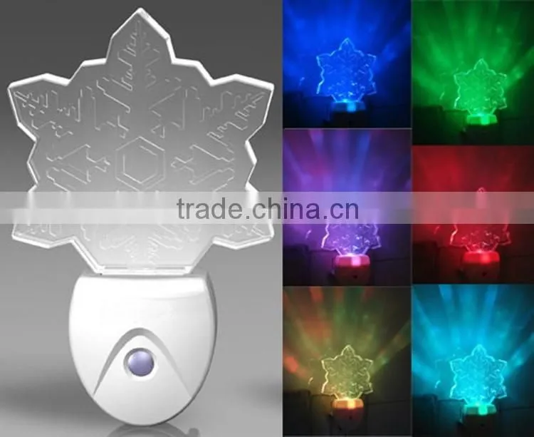Compeititive price and nice shape led colorful led nightlights