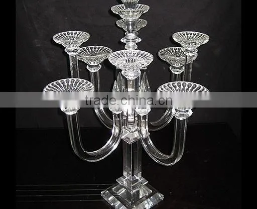 Floor Standing Crystal Candle Holder in China
