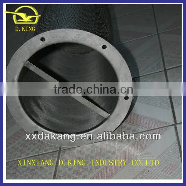 portable removable wire mesh filter basket for chemical industry