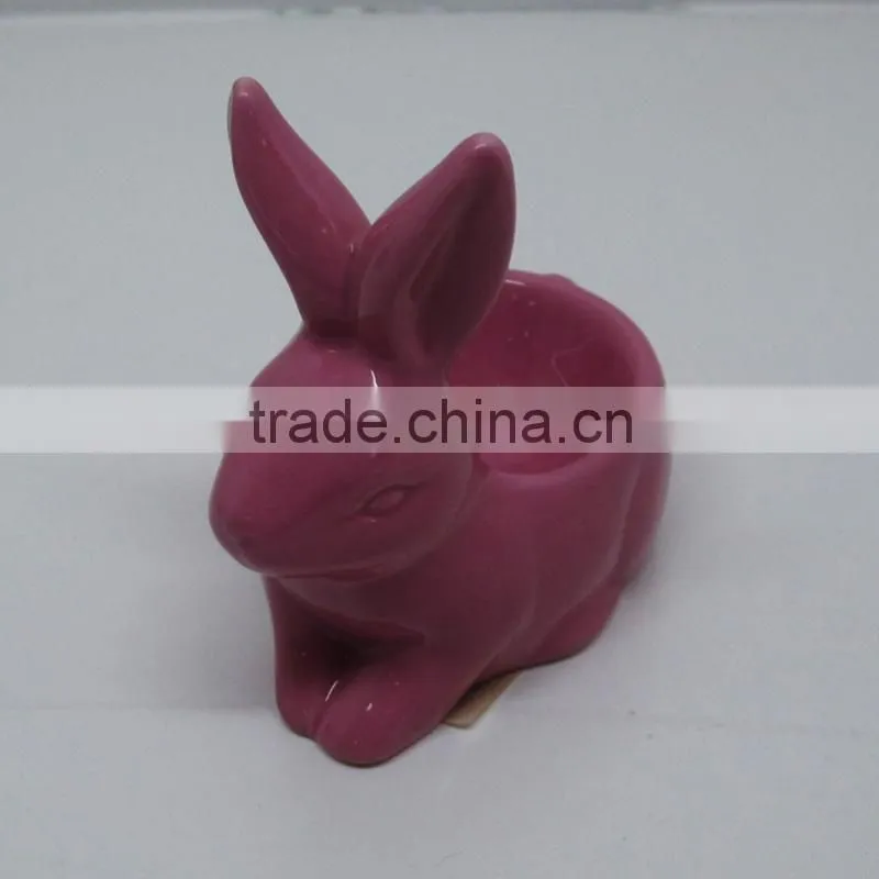 Ceramic Bunny Chicken Egg Cup for Easter