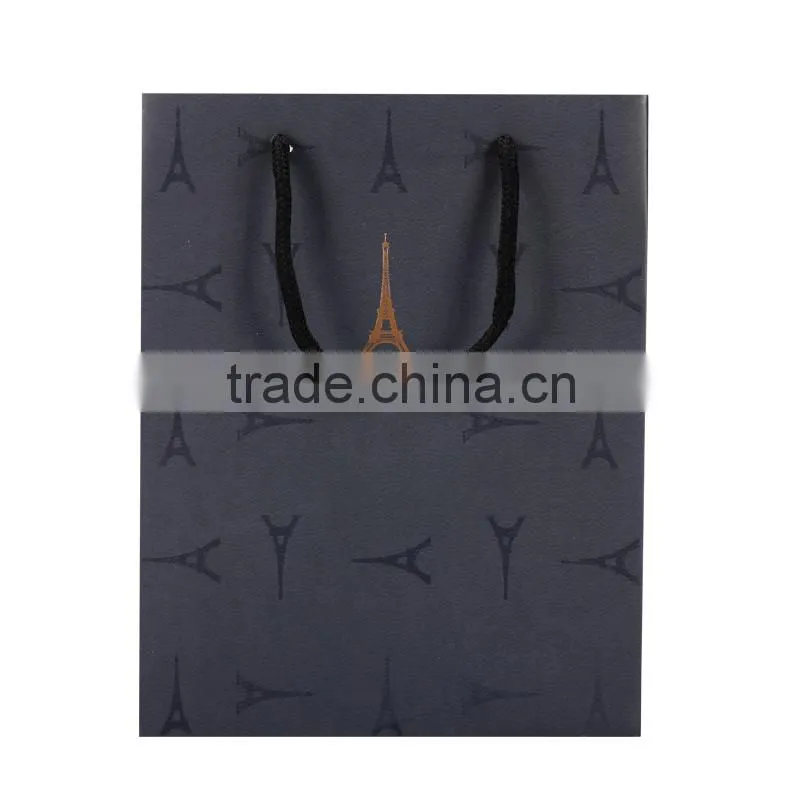 France style paper bag paper bag gift bag shopping paper bag low price customized logo