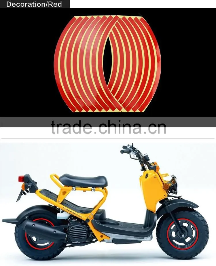 10 inches scooter rim sticker
