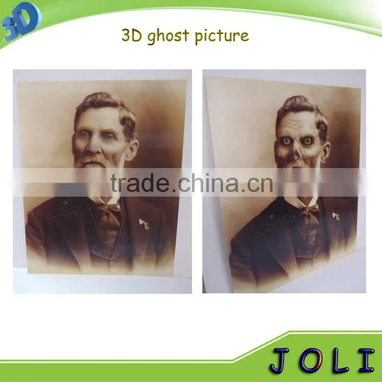 Promotional gift 3D lenticular picture for halloween