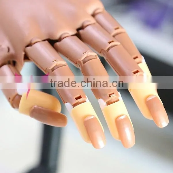 2015 wholesale nail trainer practice hand,hand model for nails