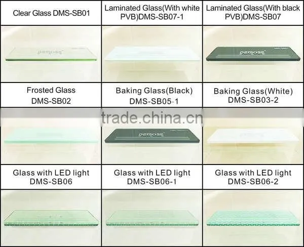 demose laminated glass stairs for villa | building supplies