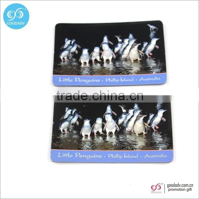 Goodadv factory Beautiful flowers printing paper fridge magnet for promotion
