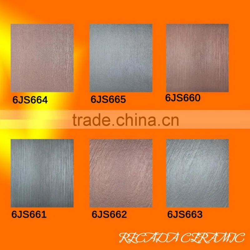 60x60 AAA Glazed Metal Rustic Ceramic Floor Tiles(064)