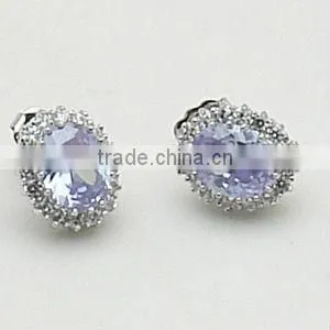 925 Silver Sappire CZ Ring Set Jewelry, Diana Ring, Kate Ring