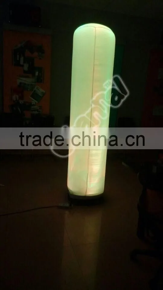 Inflatable Remote Control Color Led Lighting Column Decoration Inflatable Indoor Party Decoration Lighting Products