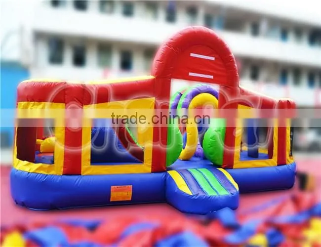Cheap attractive inflatableobstacle course for children for sale