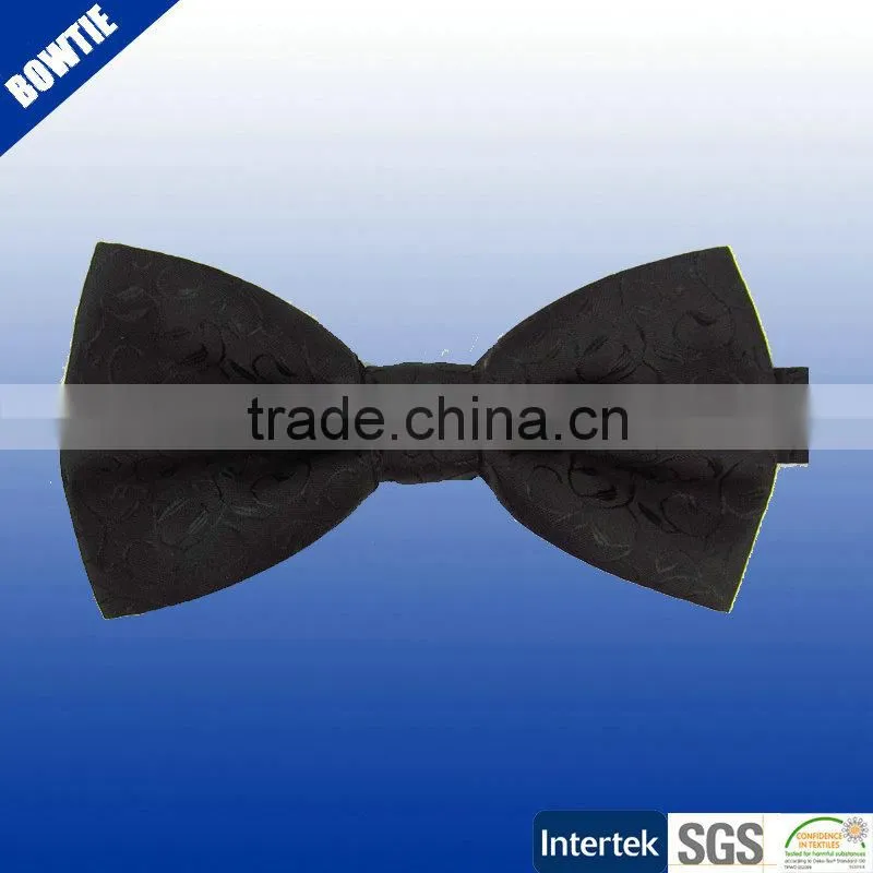 Business woven polyester bowtie for men