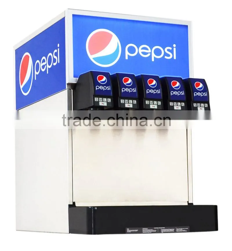 Commercial cold soft drink dispenser