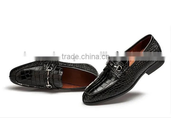Top quality men's shoes buckles for genuine leather shoes black gun metal finished ornaments