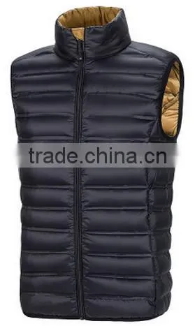 Men Ultra light padded down vest for winters