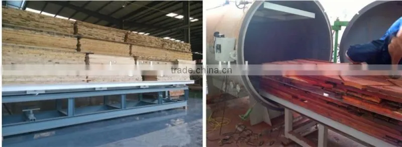 6 CBM vacuum drying set wood lumber dryer kiln china equipment