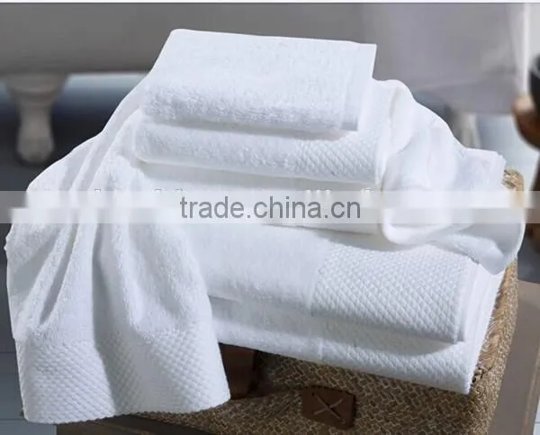 Professional Hotel Textiles Manufacturer Custom 16S Cotton Hotel Towels Sets