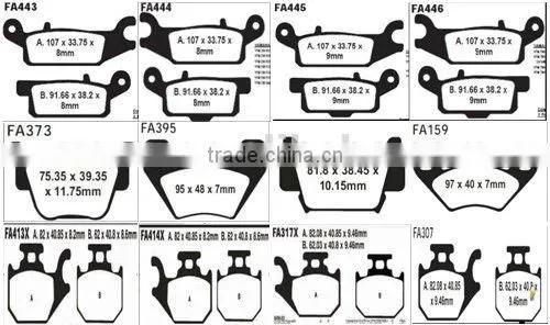 ceramic motorcycle FA135 disc brake pads